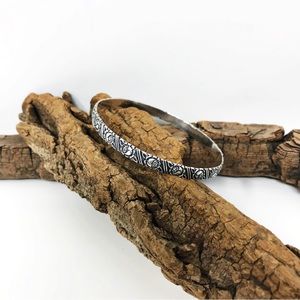 Vintage Danecraft Sterling Silver Bangle Bracelet